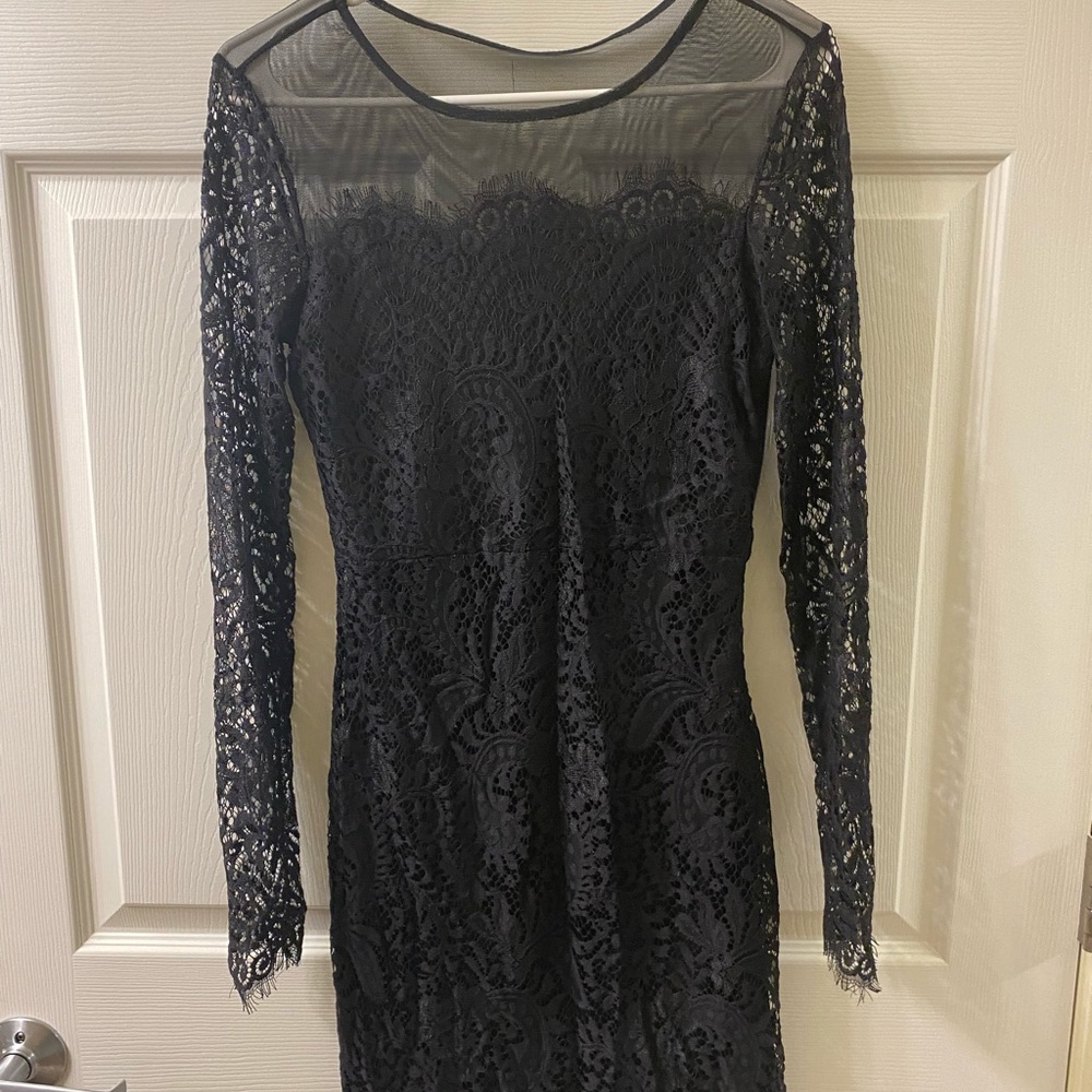 Lace long sleeve dress size 1/2